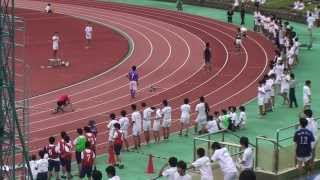 川越高校 陸上競技大会 部対抗リレー 20130926 [upl. by Valer409]