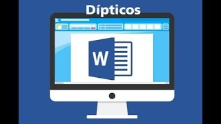 Díptico en word [upl. by Sucramej]