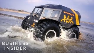 Russian SHERP ATV Can Save Lives In Dangerous Conditions [upl. by Nuawtna]