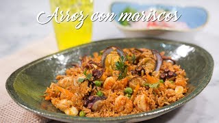 COMO PREPARAR ARROZ CON MARISCOS [upl. by Annais]