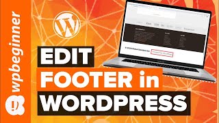 👣 How to Edit the Footer in WordPress Step by Step 📝 [upl. by Omora738]