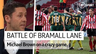 Match abandoned only six players left Michael Brown on the Battle of Bramall Lane  PL Tonight [upl. by Helaine715]