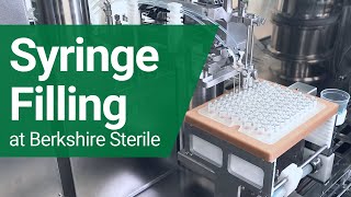 Syringe Filling at Berkshire Sterile Manufacturing [upl. by Walters598]