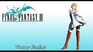 Final Fantasy 3 OST Victory Fanfare [upl. by Sharona]