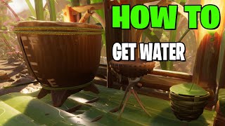 How to get Water  Grounded 🐞🕷 [upl. by Avon740]