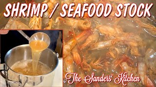 SHRIMP STOCK  SEAFOOD STOCK [upl. by Donalt908]