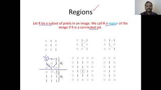 Digital Image  Adjacency Connectivity Regions and Boundaries [upl. by Eigger489]