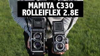 Rolleiflex 28e versus Mamiya C330 [upl. by Halik]