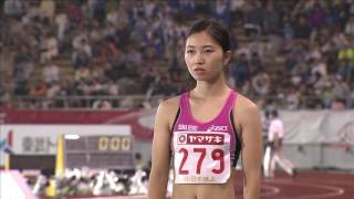 女子走幅跳 決勝7位 第100回日本陸上競技選手権大会 [upl. by Ahseya131]