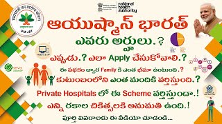 Ayushman Bharath Yojna  Eligibility and Complete Details [upl. by Aiuqal312]