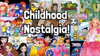 Editing Childhood Nostalgic Cartoons Early 2000s2010s some 90s [upl. by Ahsilahs]