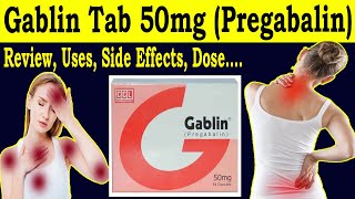 Pregabalin 50 mg  Gablin 50 mg tablet  Gablin tablet uses in urdu Uses Side Effects interaction [upl. by Anabel]