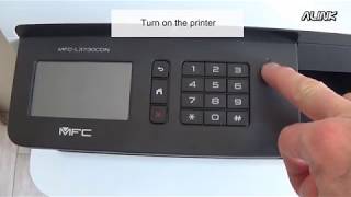 How to reset Toner Cartridge Brother MFCL3710 3730 3750 [upl. by Loleta]