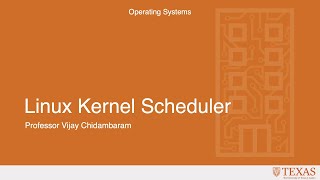 Linux Kernel Scheduler [upl. by Hgiel]