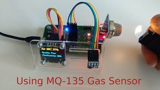 MQ135 Gas Sensor Module [upl. by Anissej453]