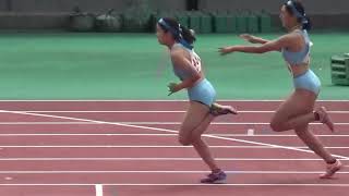 【陸上リレー】2016年 北信越高校総体陸上競技大会 女子4×100m予選4組目 [upl. by Doscher]