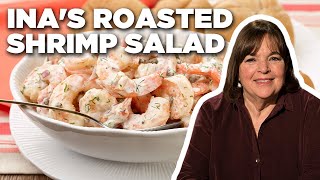 Ina Gartens Roasted Shrimp Salad  Barefoot Contessa  Food Network [upl. by Nylsor950]