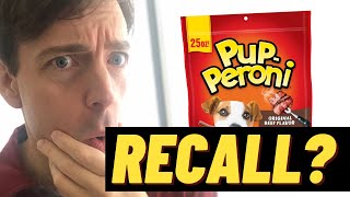 2021 PupPeroni Recall actually its a withdrawal [upl. by Ronnica]