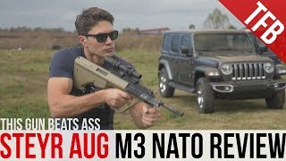 Steyr AUG M3 FULL REVIEW Irrelevant or Impressive [upl. by Edaj]