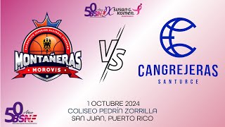 Montañeras de Morovis vs Cangrejeras de Santurce [upl. by Batty]