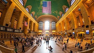 Walking Tour of Grand Central Terminal — New York City 【4K】🇺🇸 [upl. by Bihas]