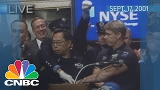 Reopening the NYSE after 911  Archives  CNBC [upl. by Ameyn]