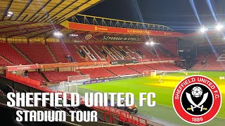 Sheffield United FC stadium tour [upl. by Borreri834]