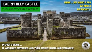 Caerphilly Castle  The Largest in Wales 2nd in Britain [upl. by Bibeau]