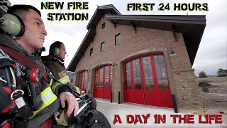 First 24 Hours in a New Fire Station  A Day in the Life [upl. by Candace214]