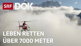 Die Bergretter in Himalaya – Rettungshelikopter in eisigen Höhen  Doku  SRF Dok [upl. by Nowad]