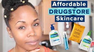 Drugstore Skincare Routine  Affordable Options for Oily Dry amp Combination Skin  Cleansers amp More [upl. by Lyle]