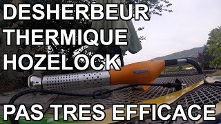 Désherbeur thermique Hozelock [upl. by Suhcnip884]