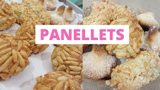 PANELLETS  RECETA TRADICIONAL de almendraspiñones y coco [upl. by Terces]