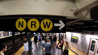 ⁴ᴷ The Busiest NYC Subway Station Times Square–42nd StreetPort Authority Bus Terminal [upl. by Sadinoel]