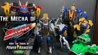 Tokumei Sentai GoBusters DX Mecha Power Rangers Beast Morphers Zords [upl. by Jeremiah135]