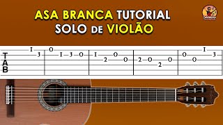 Asa Branca  Tutorial Solo de Violão Simplificado [upl. by Yahsel]