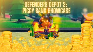 Defenders Depot 2 Piggy Bank Showcase  Chillerxzz [upl. by Pudens]