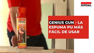 Espuma expansiva de poliuretano Genius pon a prueba su eficacia  Soudal España [upl. by Zashin475]