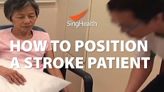 How To Position A Stroke Patient [upl. by Secnarf302]