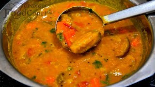 Sambar Recipe South Indian Sambar Brinjal Drumstick Sambar [upl. by Alrep]