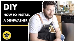 How to Install A Dishwasher  Full Video [upl. by Sherwood]