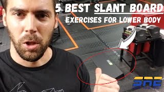 5 Best Slant Board Exercises for Lower Body [upl. by Asselim]