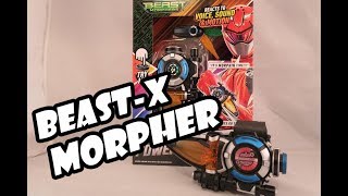 DX BeastX Morpher Review  Comparison Hasbro Power Rangers Beast Morphers [upl. by Airun]