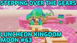 Super Mario Odyssey  Luncheon Kingdom Moon 63  Stepping Over the Gears [upl. by Netsrik894]