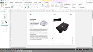 Como hacer un diptico con Publisher 2013 [upl. by Combe]