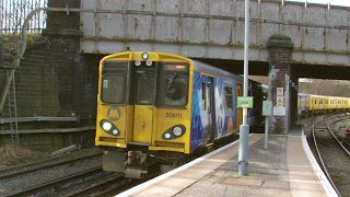 Half an Hour at 216  Birkenhead North Station 1022017  Class 507 508 terminus [upl. by Duer]