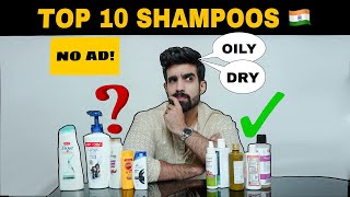 TOP 10 SHAMPOOS🇮🇳 BEST CHEMICAL FREE SHAMPOOS FOR ALL SCALP TYPES NO PAID PROMOTION TheFormalEdit [upl. by Lednahc]