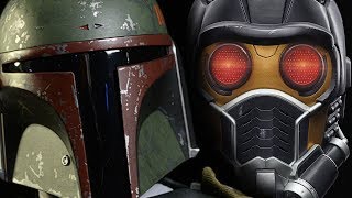 BOBA FETT Star Wars vs STARLORD Guardians of the Galaxy ALTERNATE ENDING [upl. by Eiramanna809]