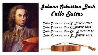 Johann Sebastian Bach  Cello suites in 432 Hz great for reading or studying [upl. by Lethia]