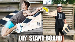 DIY Knees Over Toes Guy Slant Board  How to Make Slant Board for kneesovertoesguy exercises [upl. by Minny]